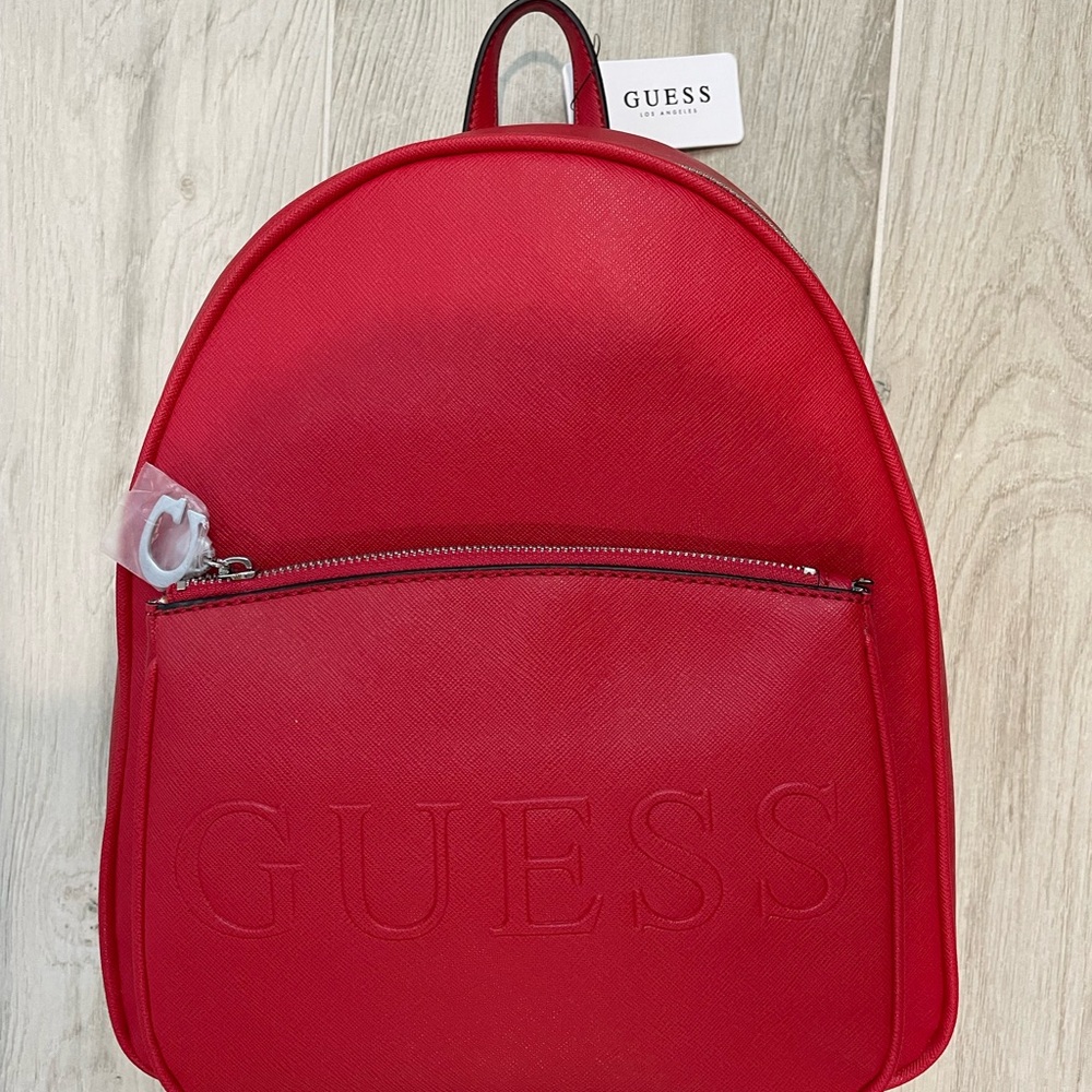 GUESS Red Backpack
